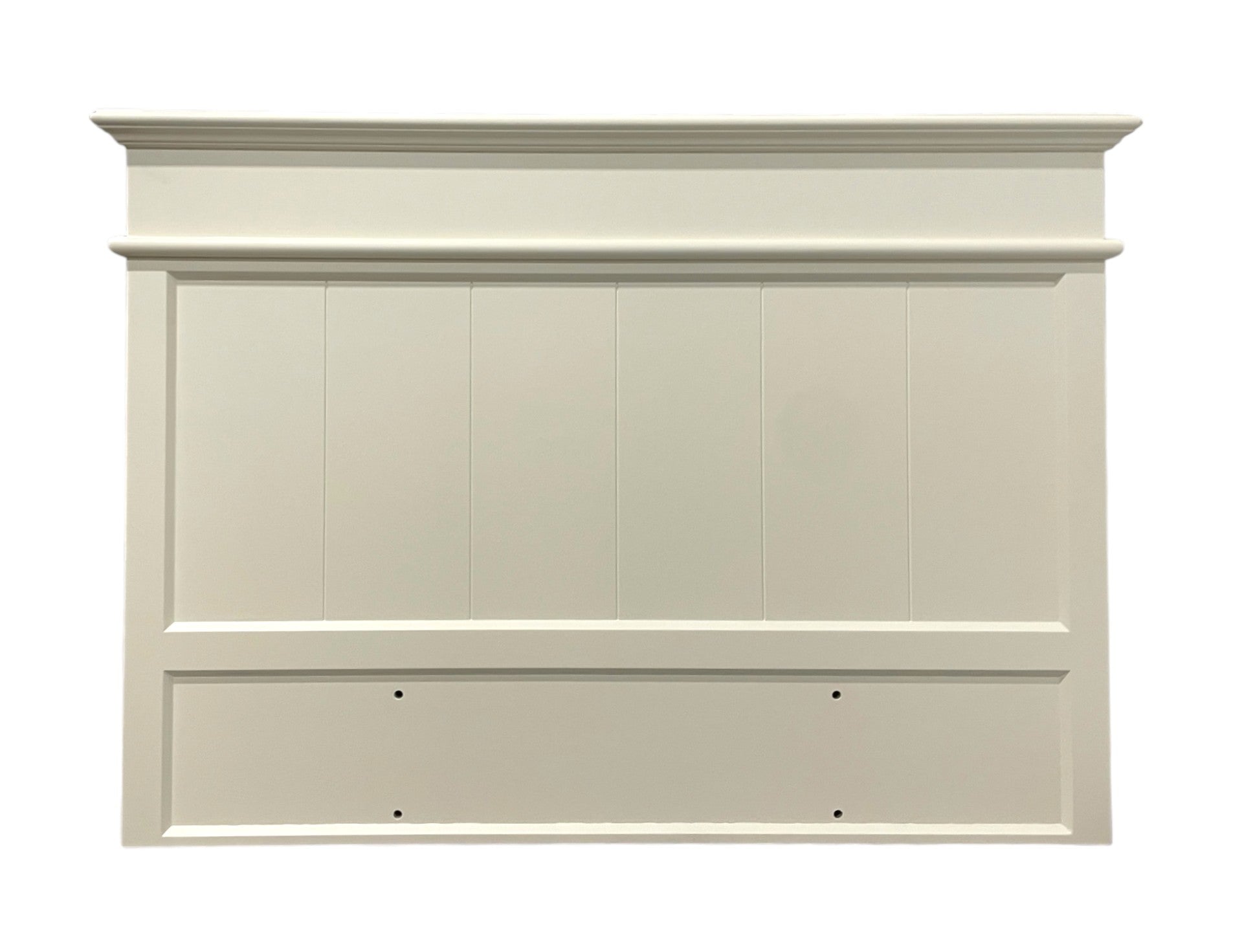 Zara Jean | King Single | Crown Headboard | Painted Whitewood Matt