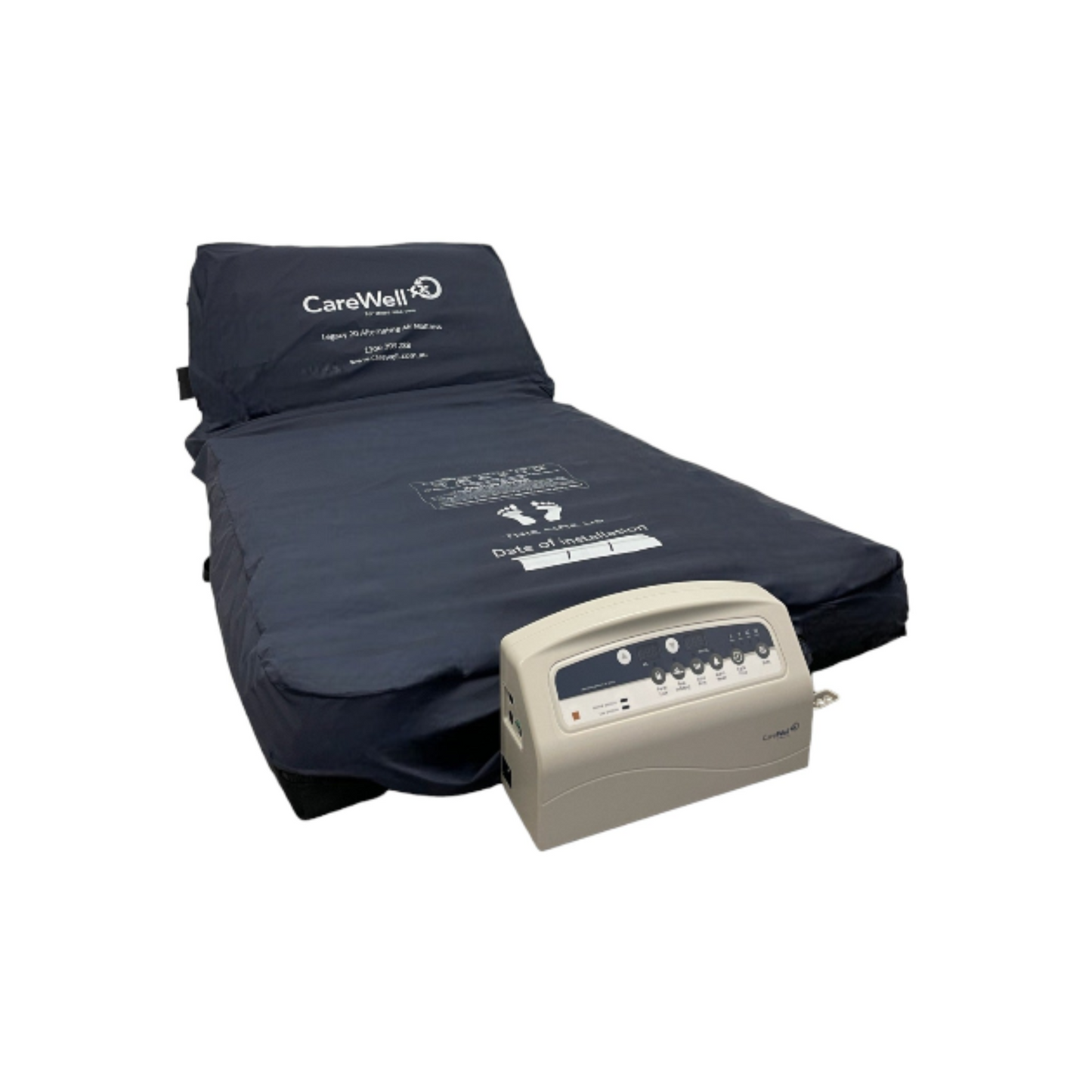 Legacy 21 Single Alternating Air Mattress - With Pump